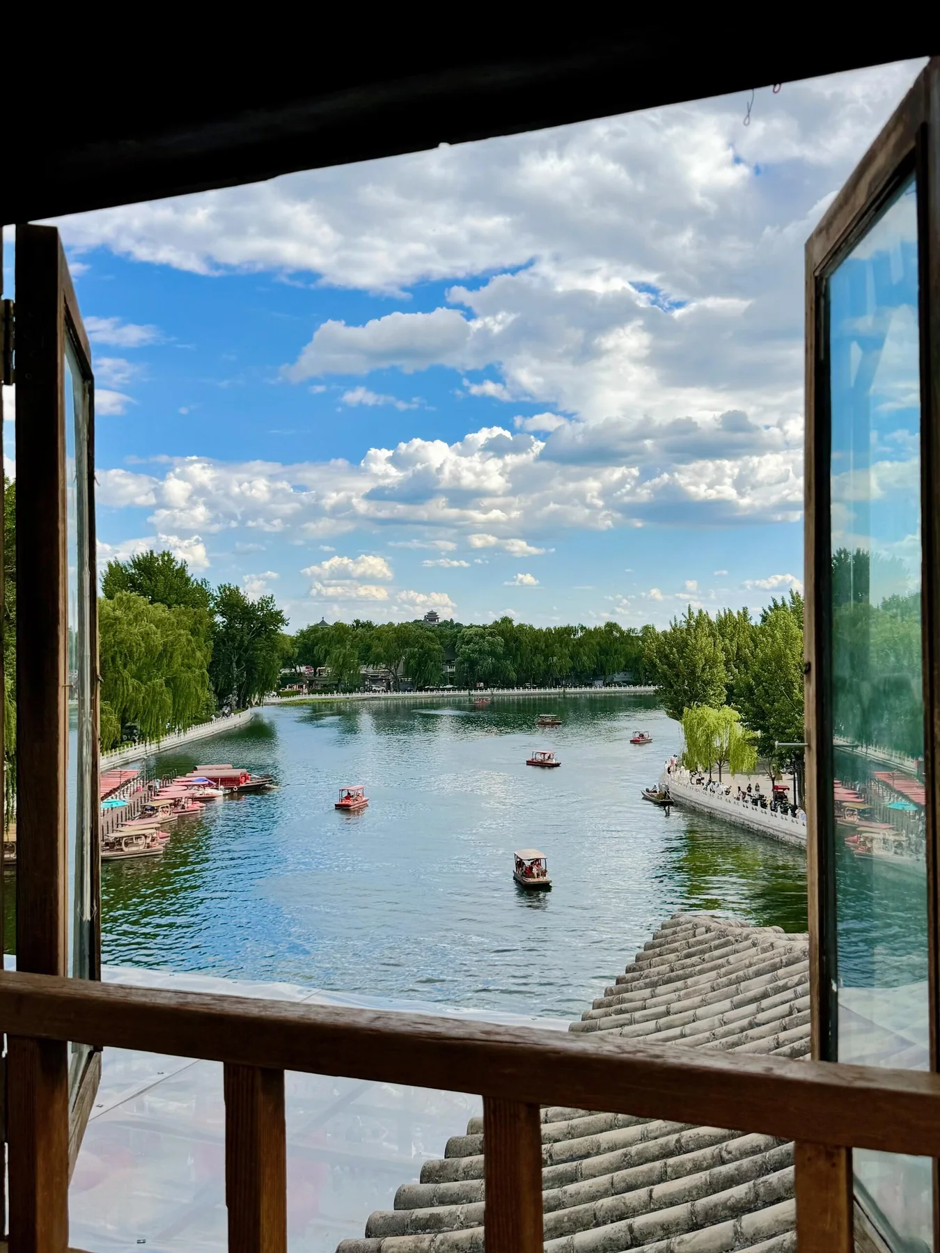 The lake at Shichahai